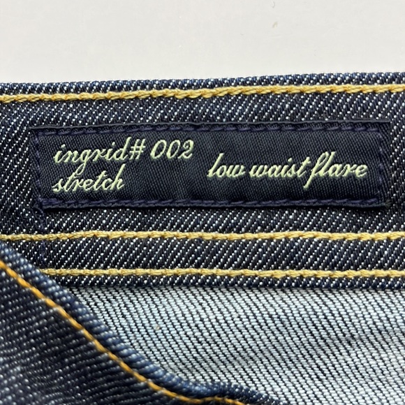 Citizens Of Humanity Ingrid #002 Stretch Low Waist Flare Size 25 - Picture 8 of 16